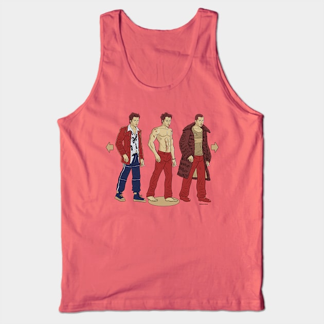 Durden Select Tank Top by Peter Katsanis Art